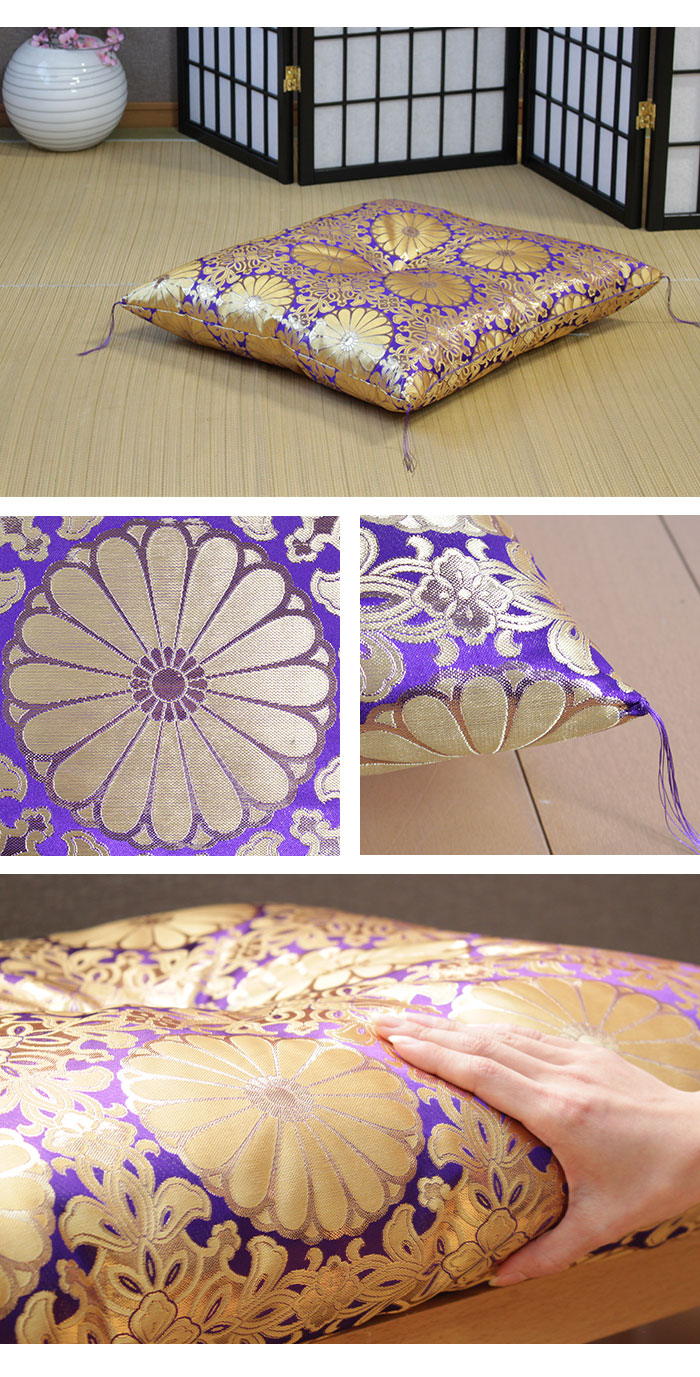 楽天市場】【楽天スーパーSALE10%OFF】【値下げSALE】仏前座布団 55