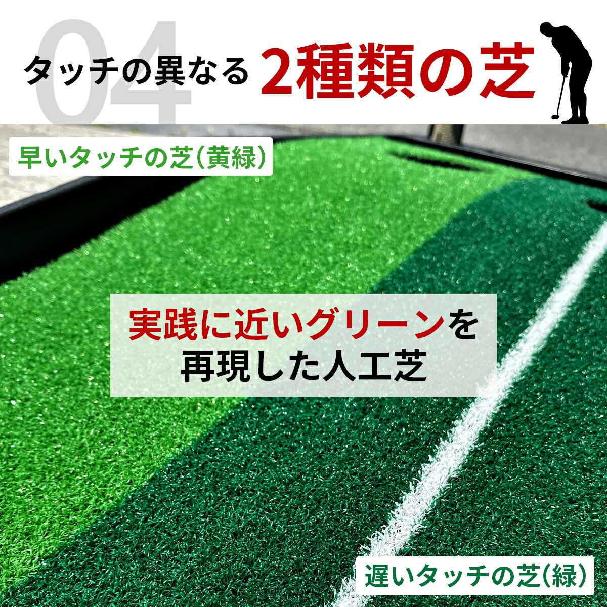 楽天市場】【人気商品】パット練習器具 パター マット 3m 返球機能付き