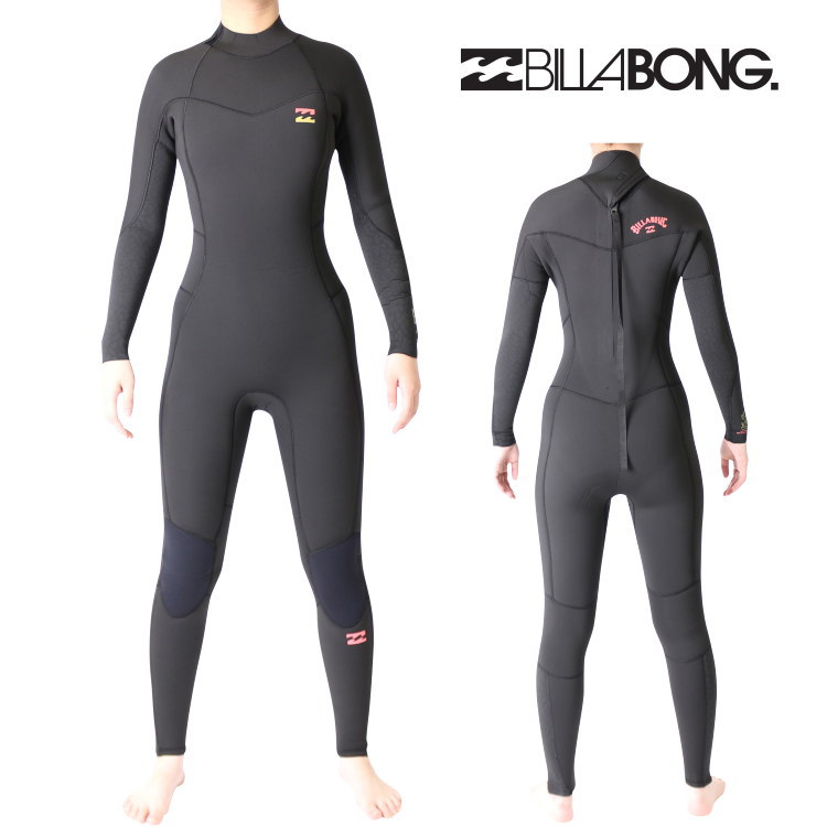 楽天市場】ビラボン ウェットスーツ レディース 4mm / 3mm インナー