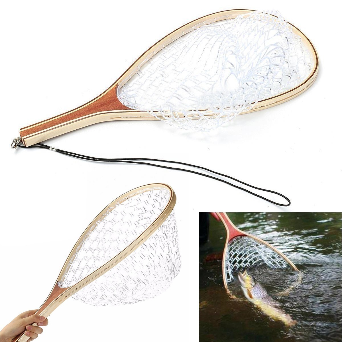 CAIRNTON ランディングネット フライフィッシング 渓流 ハンドメイド