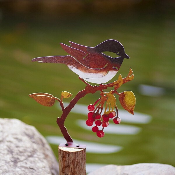 楽天市場】アイアン バードオーナメント ガーデンオブジェ 鳥モチーフ