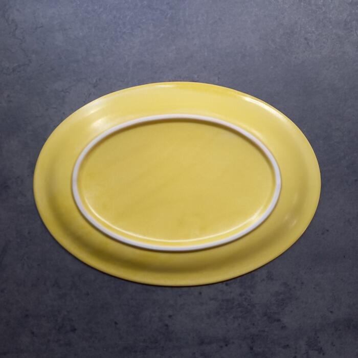 楽天市場】楕円皿 洋食器 【 ドットリム オーバル プレート 27cm L