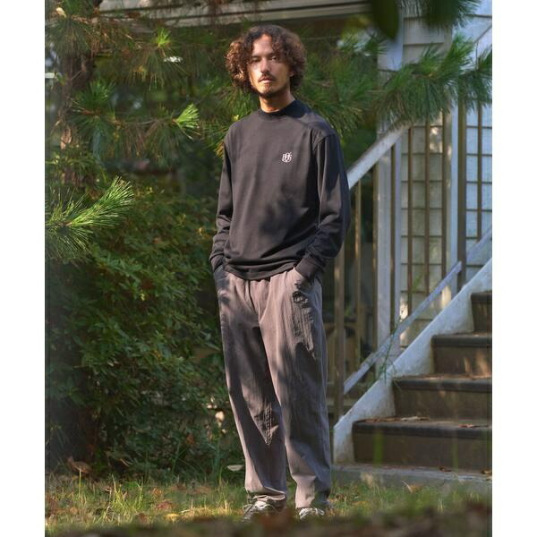楽天市場】OOPS 機能付きモックネックロングTシャツ／アーバンリサーチ