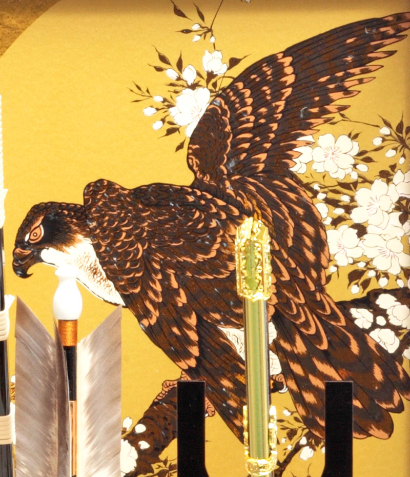 楽天市場】【クーポン利用で10%OFF】破魔弓 久月 ケース飾り 新永宝 本