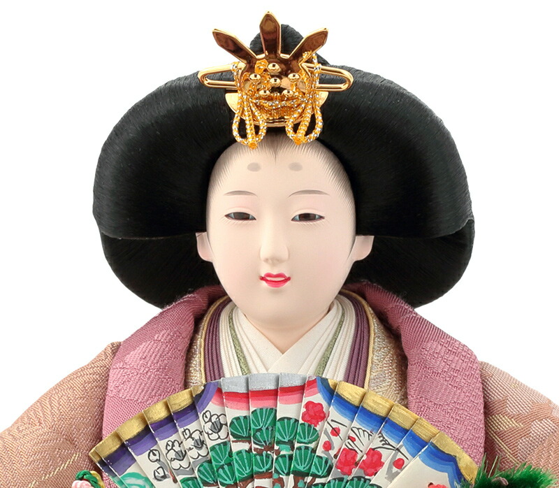 楽天市場】雛人形 おしゃれ 親王飾り 吉徳 市川豊玉作 御雛 正絹 名物