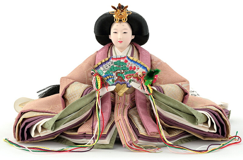 楽天市場】雛人形 おしゃれ 親王飾り 吉徳 市川豊玉作 御雛 正絹 名物