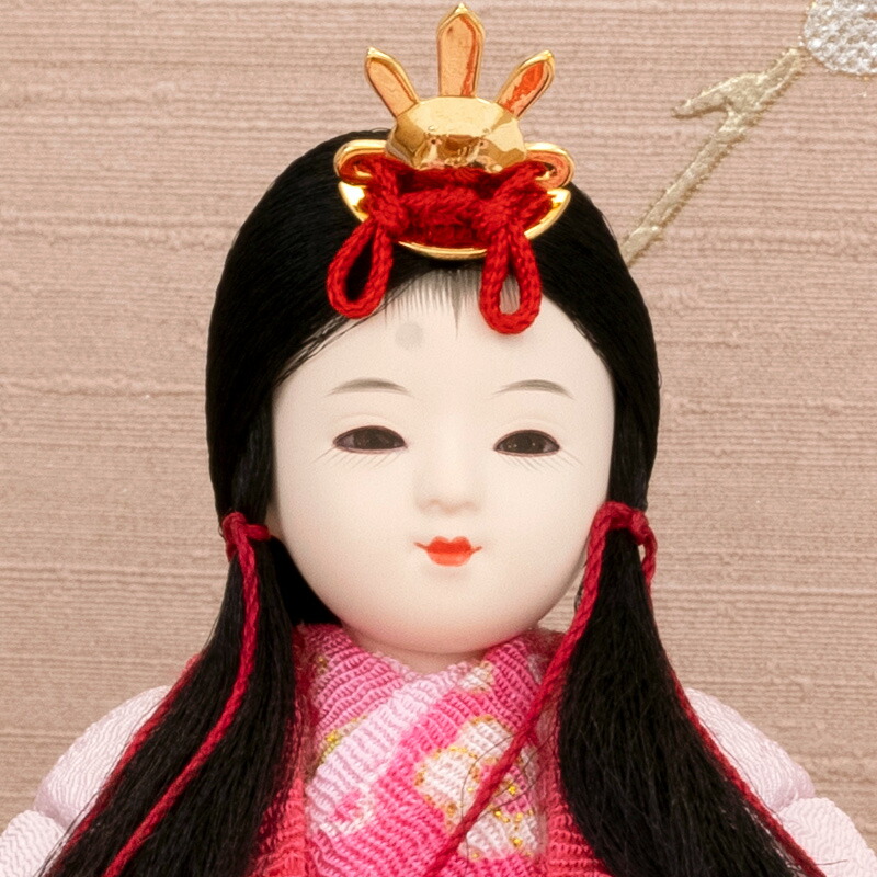 楽天市場】雛人形 久月 コンパクト ひな人形 雛 木目込人形飾り 平飾り