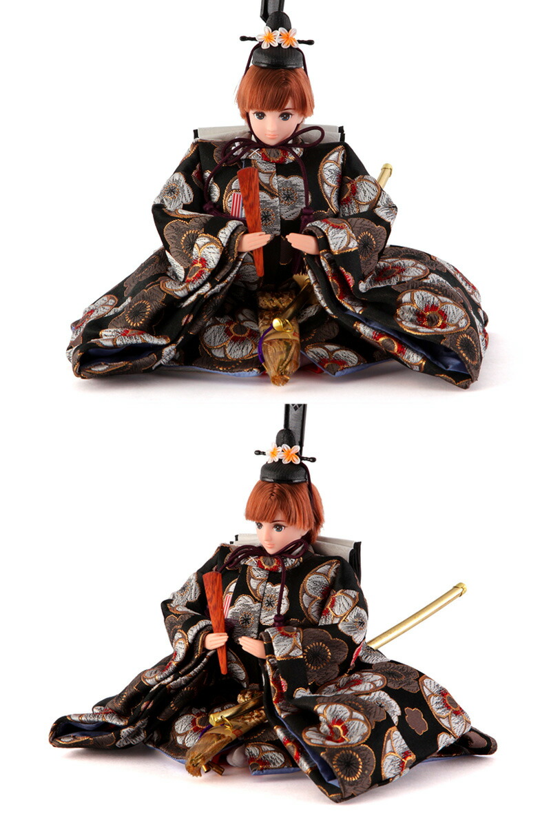 楽天市場】雛人形 久月 リカちゃん 三段飾り 五人飾り シリアル入 限定