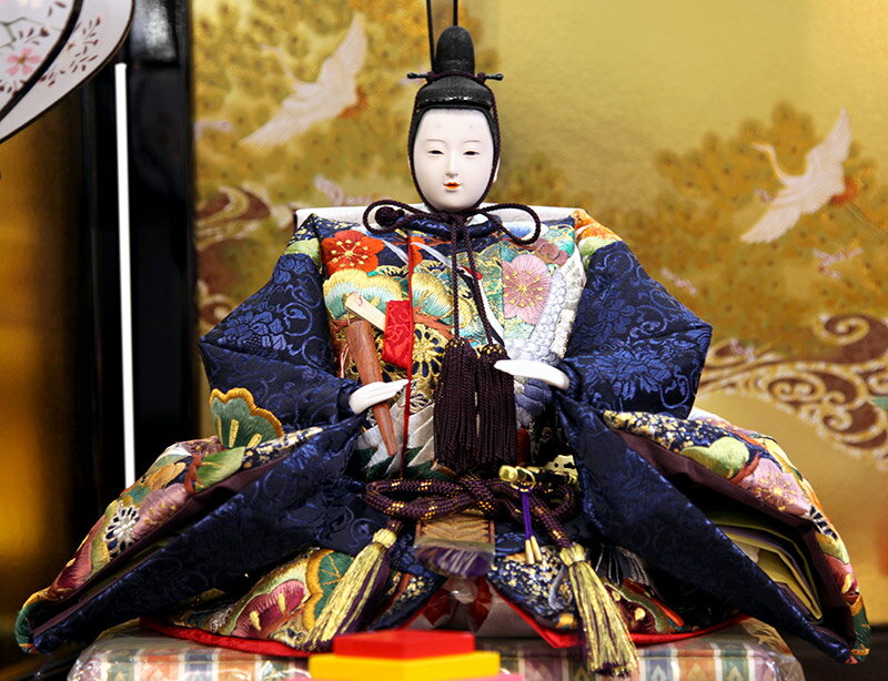 楽天市場】雛人形 久月 ひな人形 雛 三段飾り 五人飾り 麗華雛 西陣織