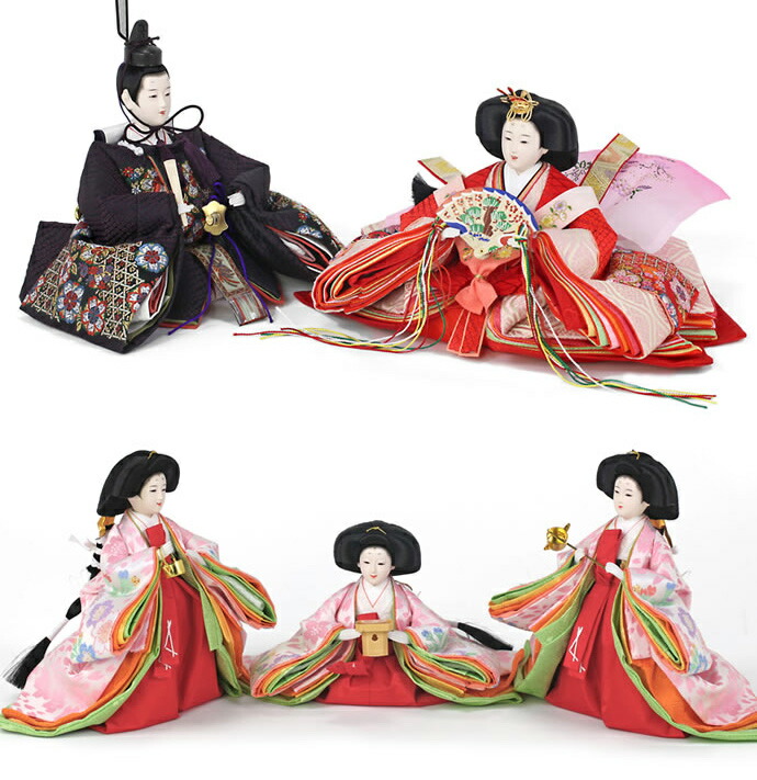 楽天市場】雛人形 三段 名匠・逸品飾り 春峰作 御雛 h243-sz-23-202 三