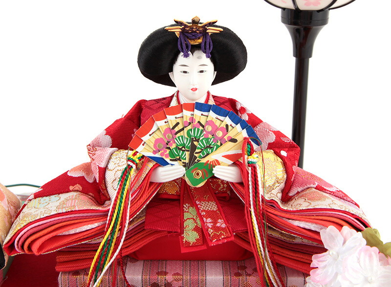 楽天市場】雛人形 コンパクト ひな人形 雛 ケース飾り 親王飾り 藤翁作