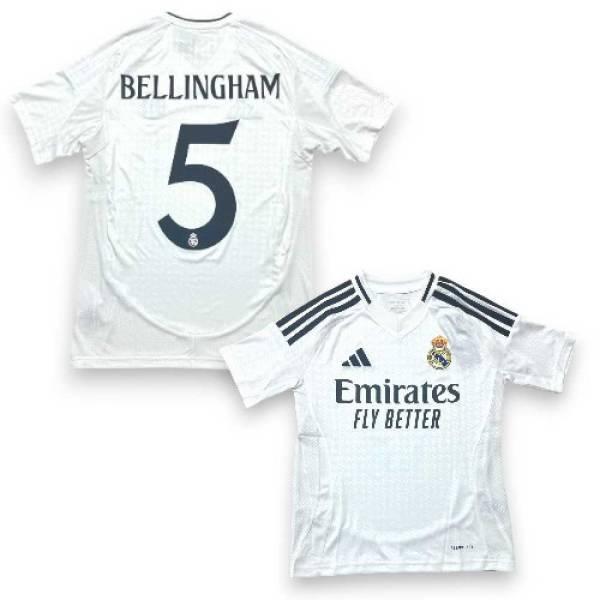 楽天市場】レアル・マドリード ベリンガム #5 2024/25 ホーム レプリカ