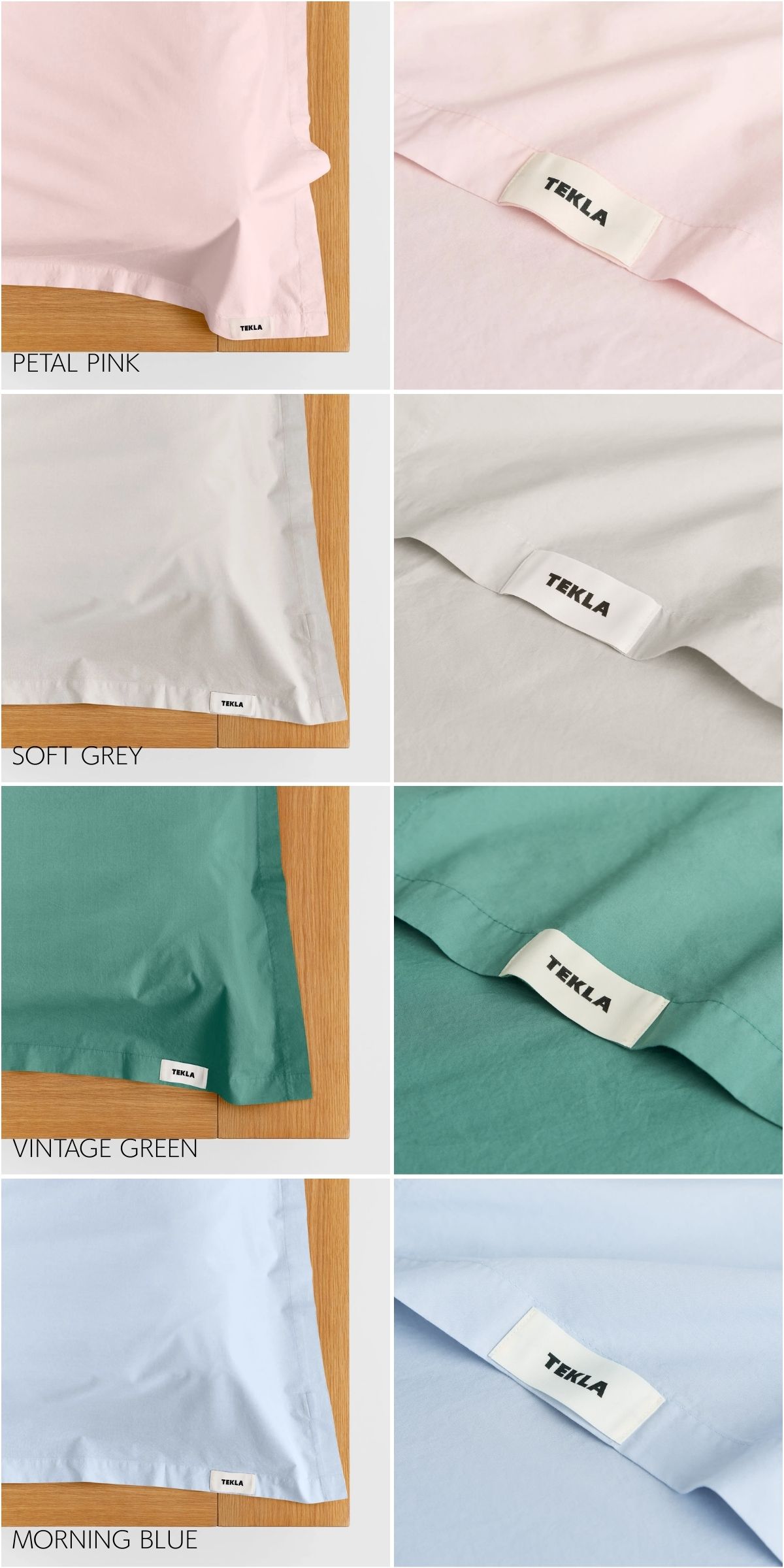 楽天市場】【正規販売店】テクラ TEKLA ベッドシーツ ダブル 260×260