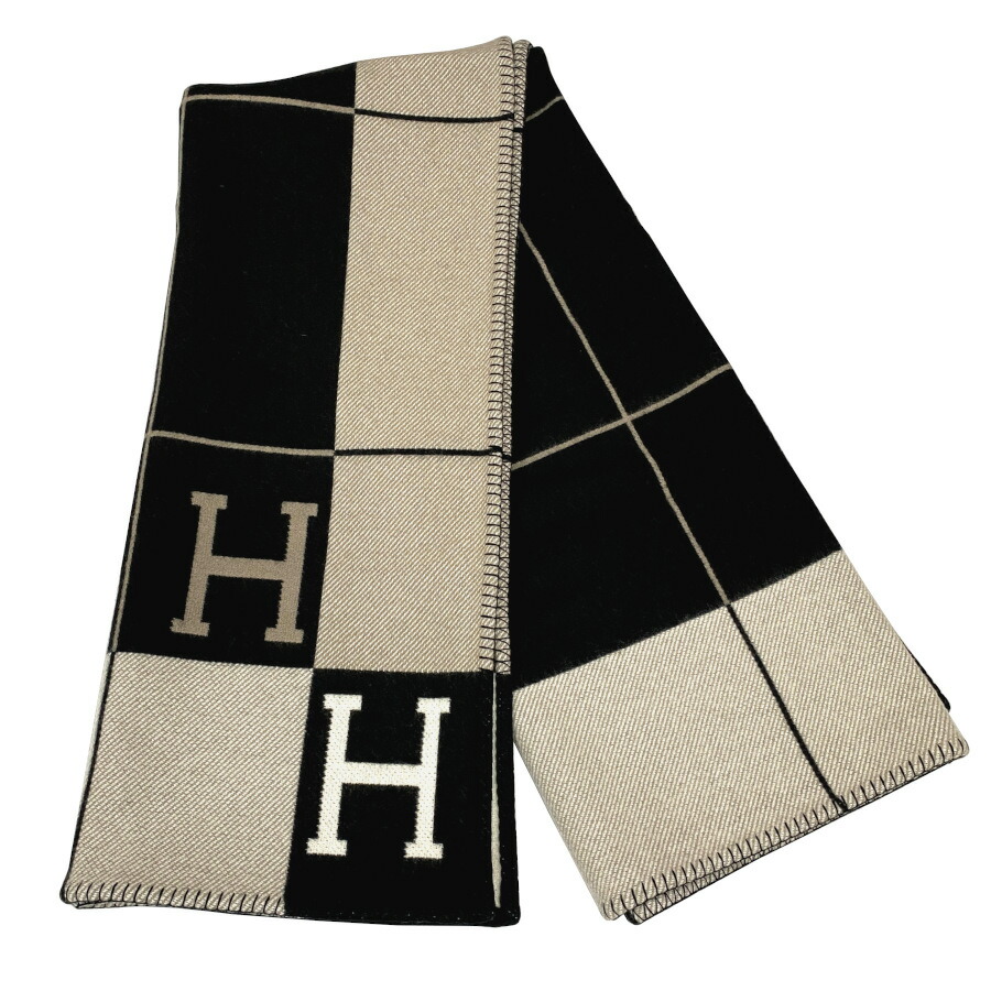 楽天市場】【新品】エルメス HERMES 大判 ブランケット おくるみ