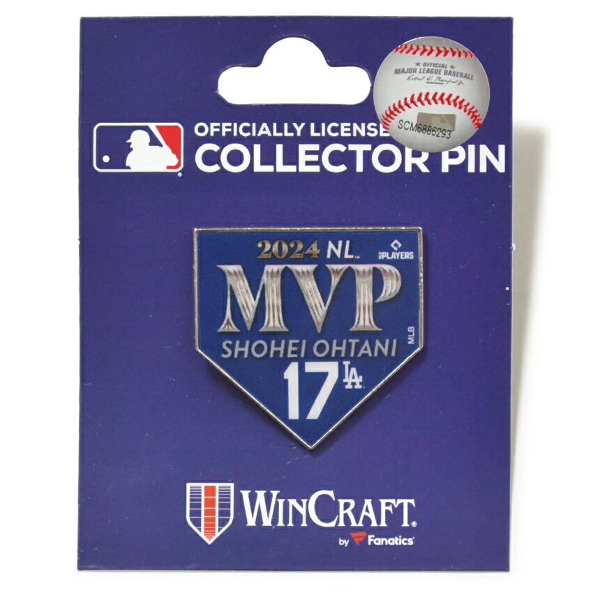 楽天市場】【セール】【即日発送】大谷翔平 ピンバッチ 2024 MVP 記念