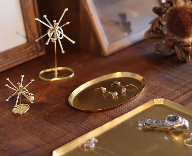 楽天市場】【公式】インブルーム オーバルトレイ Sサイズ(真鍮風