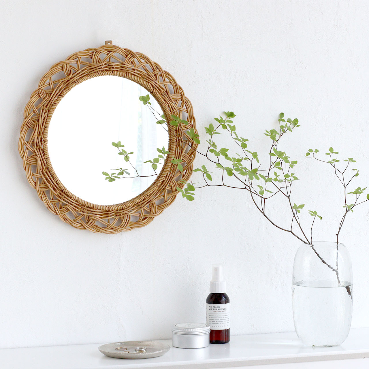 楽天市場】【公式】ユティルナイール フラワーミラー S/Lサイズ(UTILE