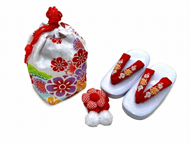 楽天市場】七五三 着物 3歳 女の子 被布セットフルセット ファー