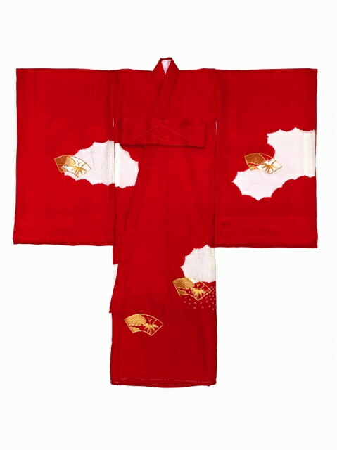 楽天市場】お宮参り 着物 女の子 日本製 金銀糸刺繍 本絞り 赤ちゃんの