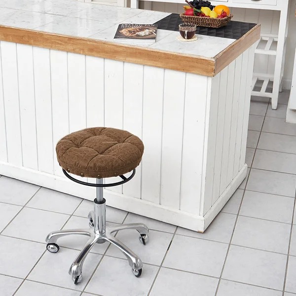 楽天市場】スツール ヴィンテージ調 リングレバー ソフトレザー座面