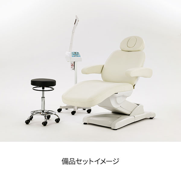 楽天市場】電動 フェイシャルベッド Concierge 3モーター オフホワイト