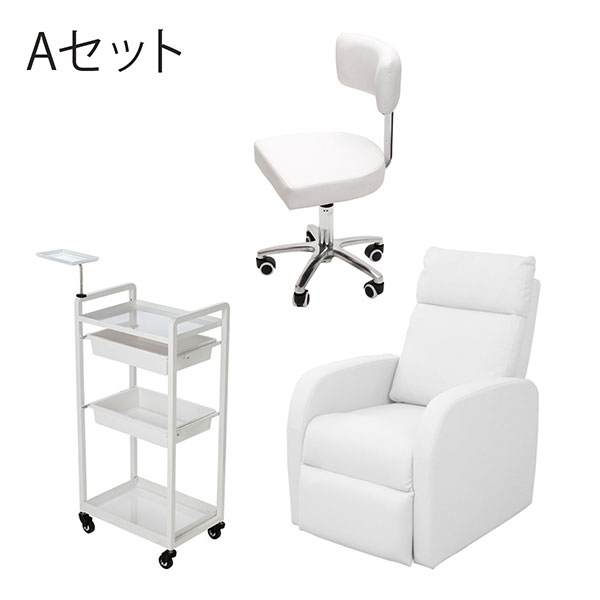 楽天市場】アイラッシュサロン 開業セット コンパクト リクライニング