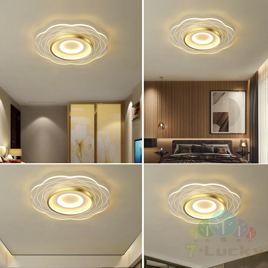 楽天市場】シーリングライト おしゃれ 花 調光 調色 フラワー LED 北欧