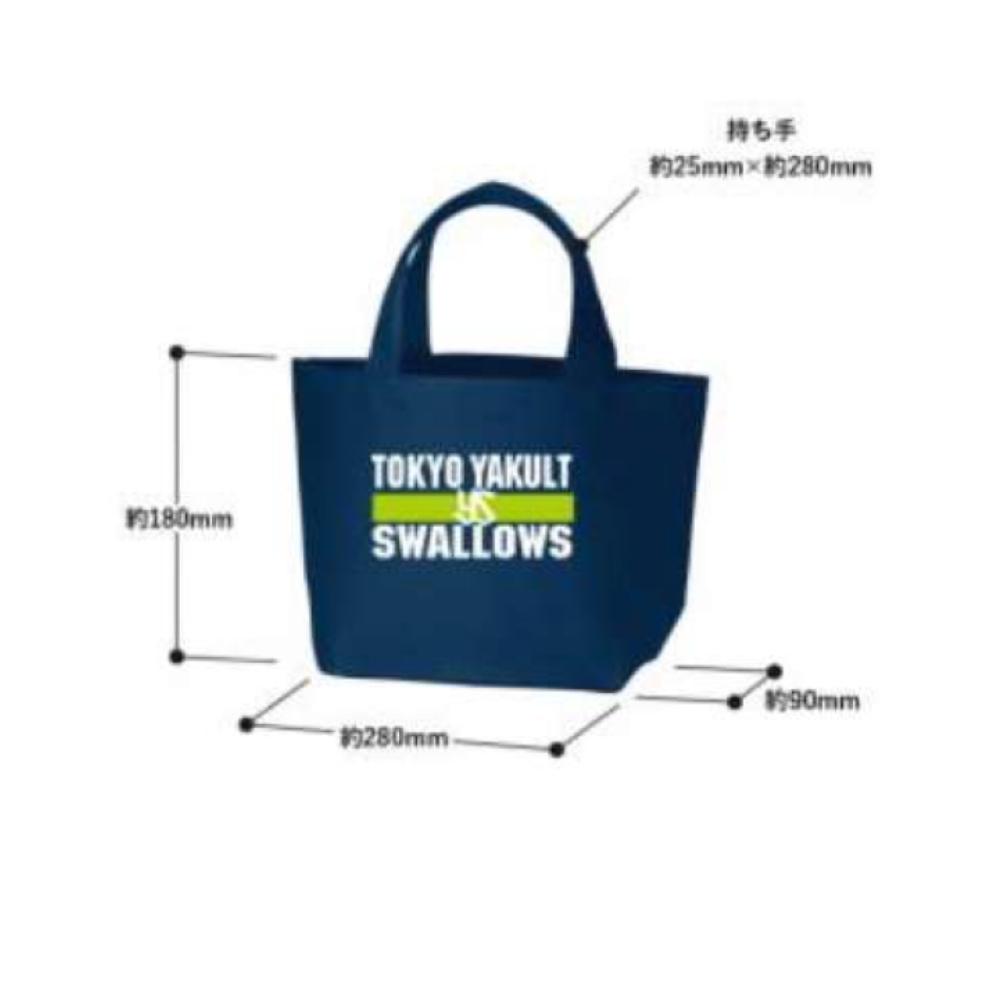 楽天市場】東京ヤクルトスワローズグッズ ミニランチトートバッグ