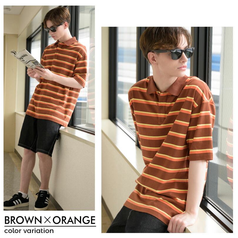 楽天市場】ボーダーポロシャツ メンズ 半袖 ボーダー全6色 新作