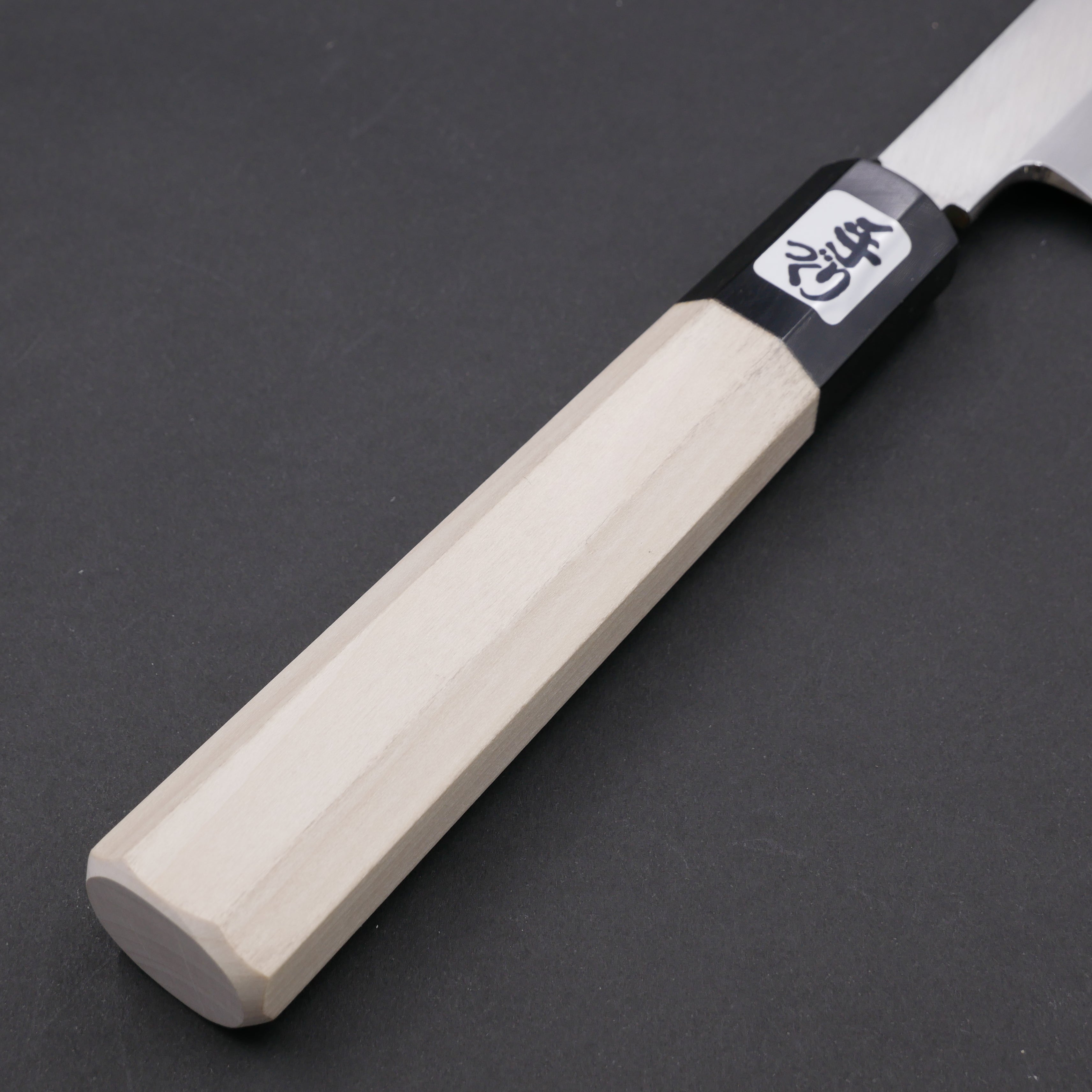 銀三鋼 上仕上 切付柳刃 朴八角柄 – つば屋庖丁店
