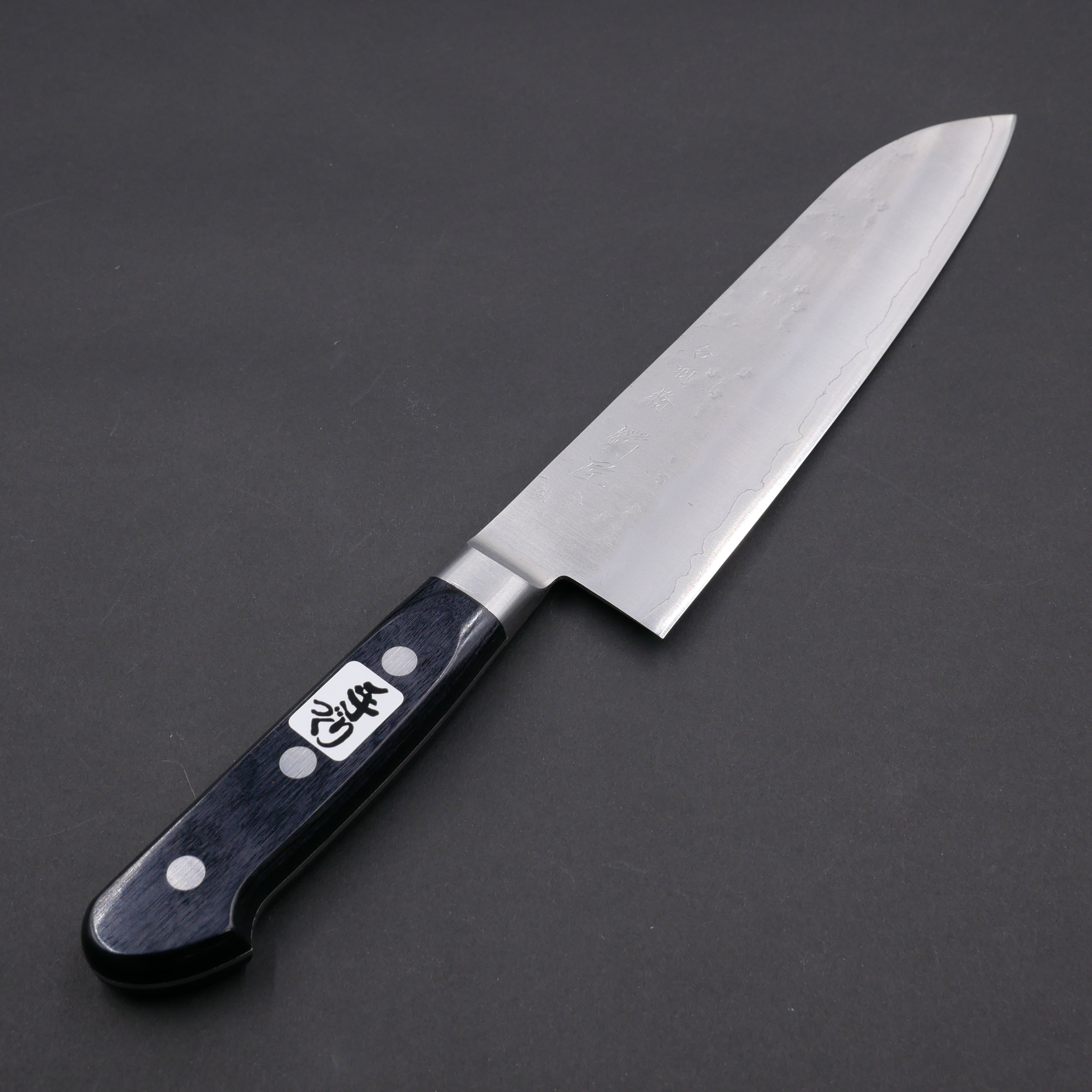 銀三鋼 梨地 三徳 – つば屋庖丁店