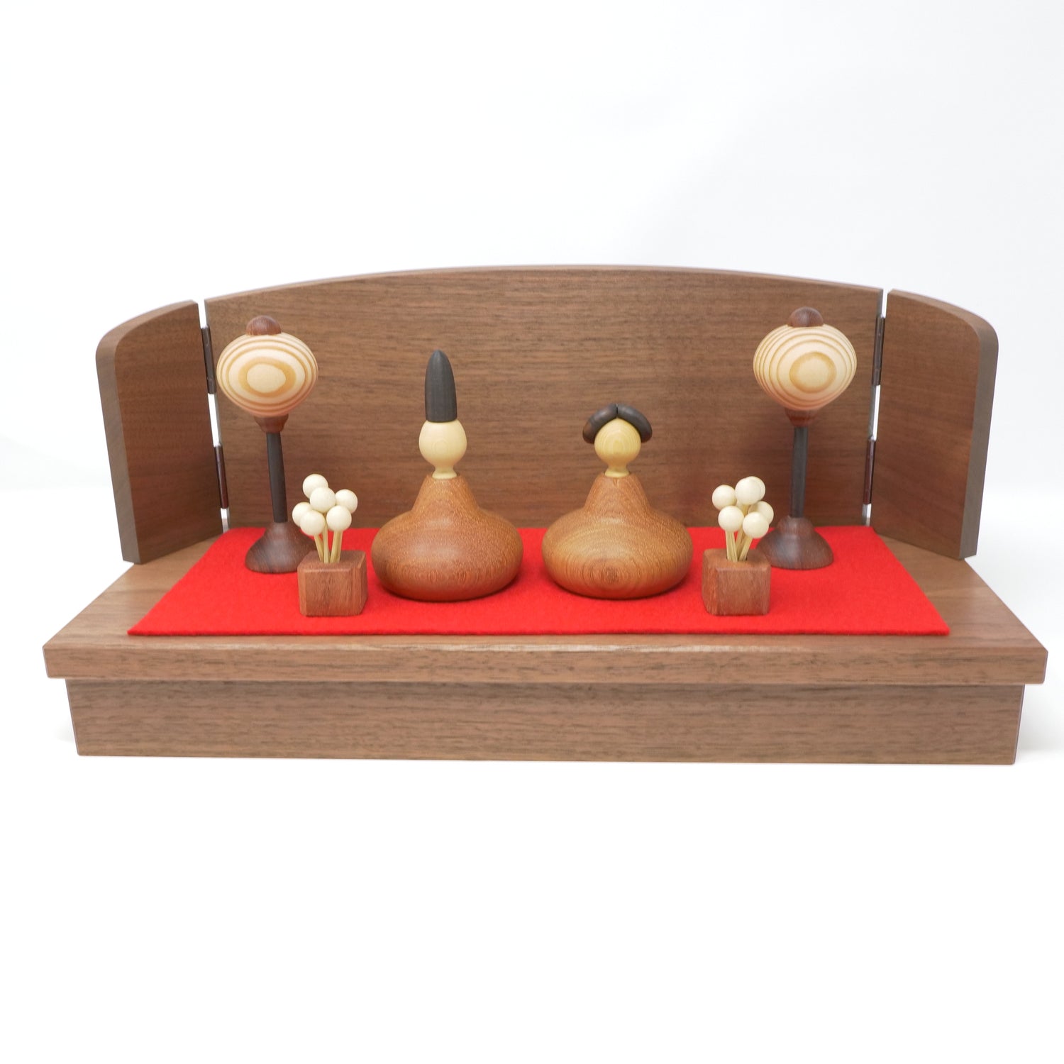 334】20号高級雛道具＊木製 334】20号高級雛道具＊木製