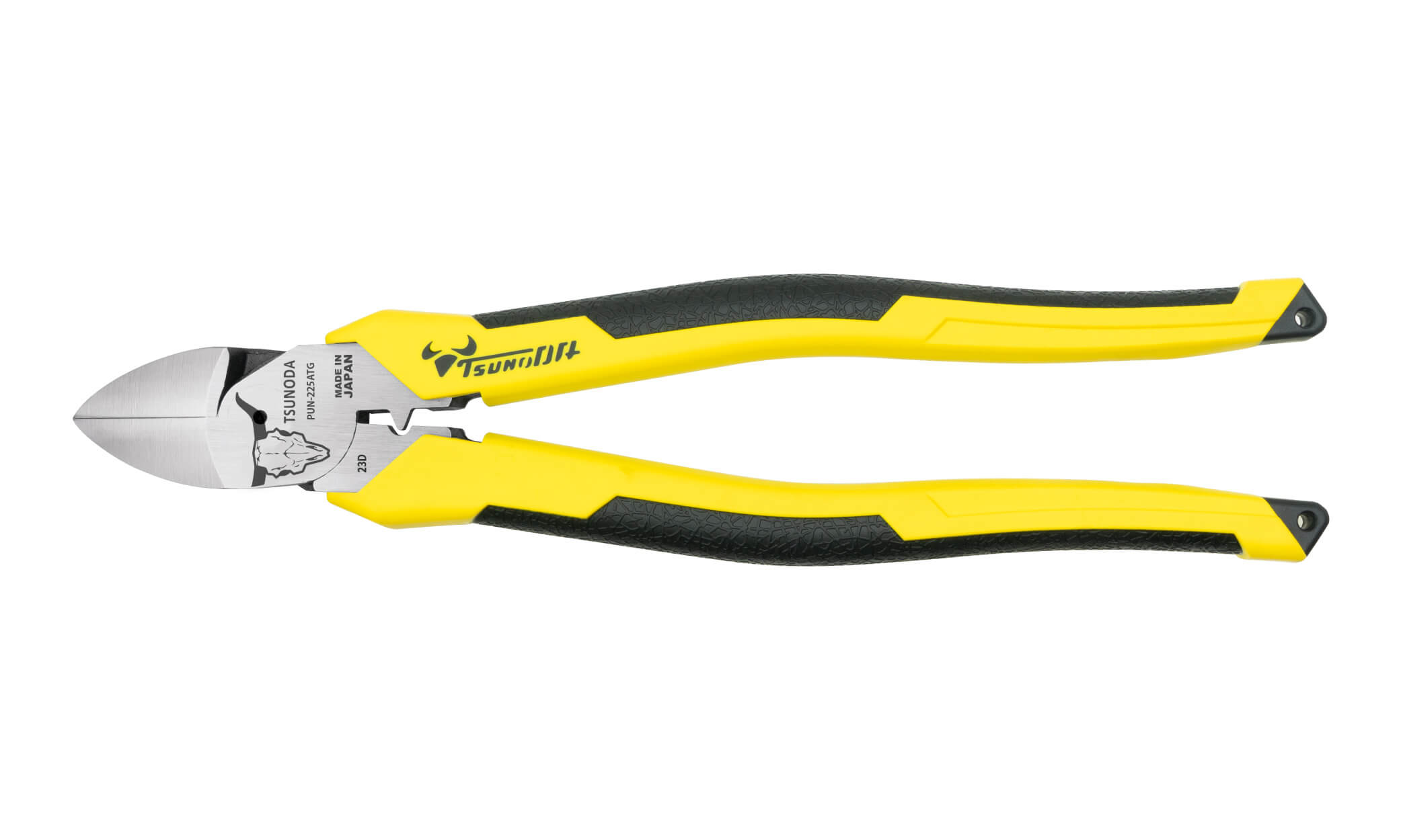 PUN-225ATG 電工パワー薄刃ニッパー225mm（圧着機能付） 株式会社ツノダ