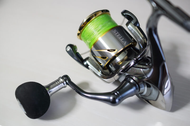 夢屋 14ステラ ロングパワーハンドルを装着