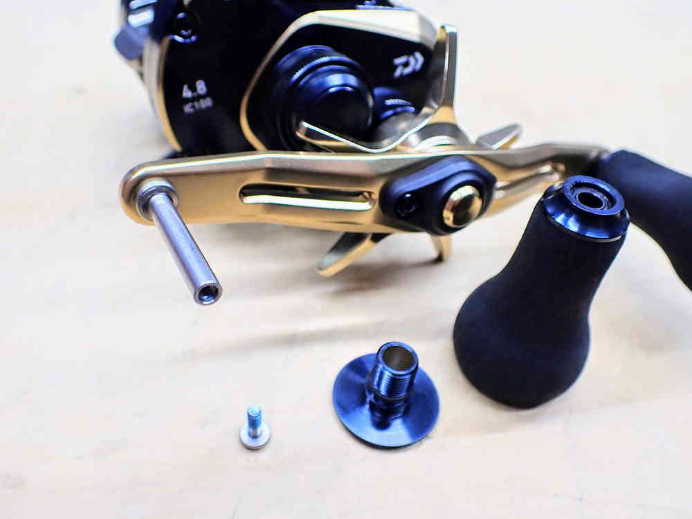 ソルティガ IC 100Pのハンドルノブ交換 | TSURERO