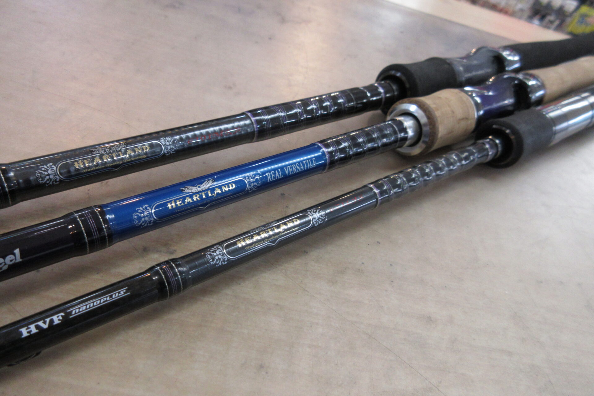 ダイワのハートランドHL-6101MRB-18、ハートランドHL-651M/MHRB-RR17