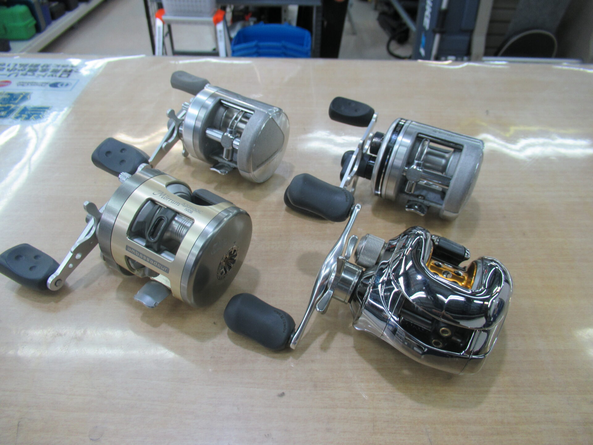 アブガルシアのモラムSX1600C IVCB、アンバサダー