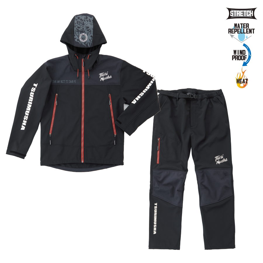 3Dストレッチウィンドガードスーツ TM Ver. | 釣武者