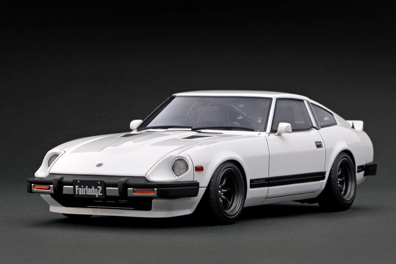 Nissan Fairlady Z (S130) White(1/18 Scale)【IG3524:4573448905245