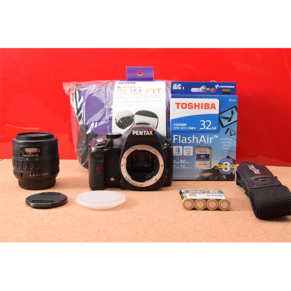 初心者用の一眼レフカメラ専門館TSS / PENTAX ペンタックス K-x レンズ