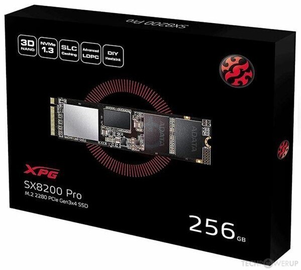 XPG SX8200 Pro 256 GB Specs | TechPowerUp SSD Database