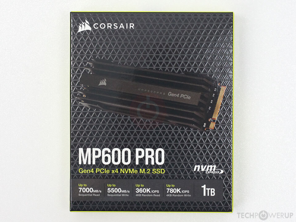 Corsair MP600 PRO 1 TB Specs | TechPowerUp SSD Database