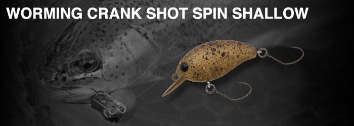 WORMING CRANK SHOT SPIN SHALLOW | PRODUCTS | trout nories