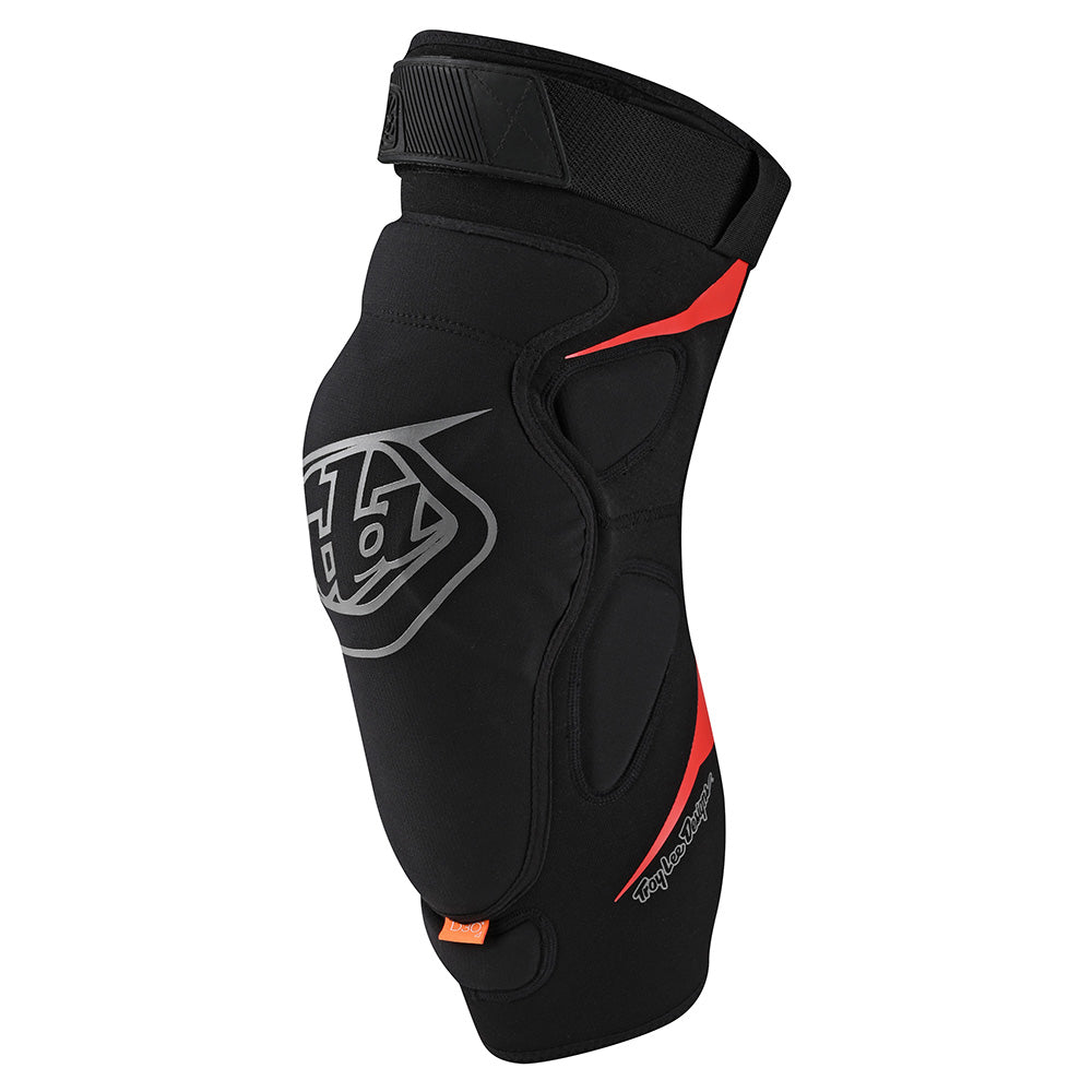 Raid Knee Guard Solid Black – Troy Lee Designs