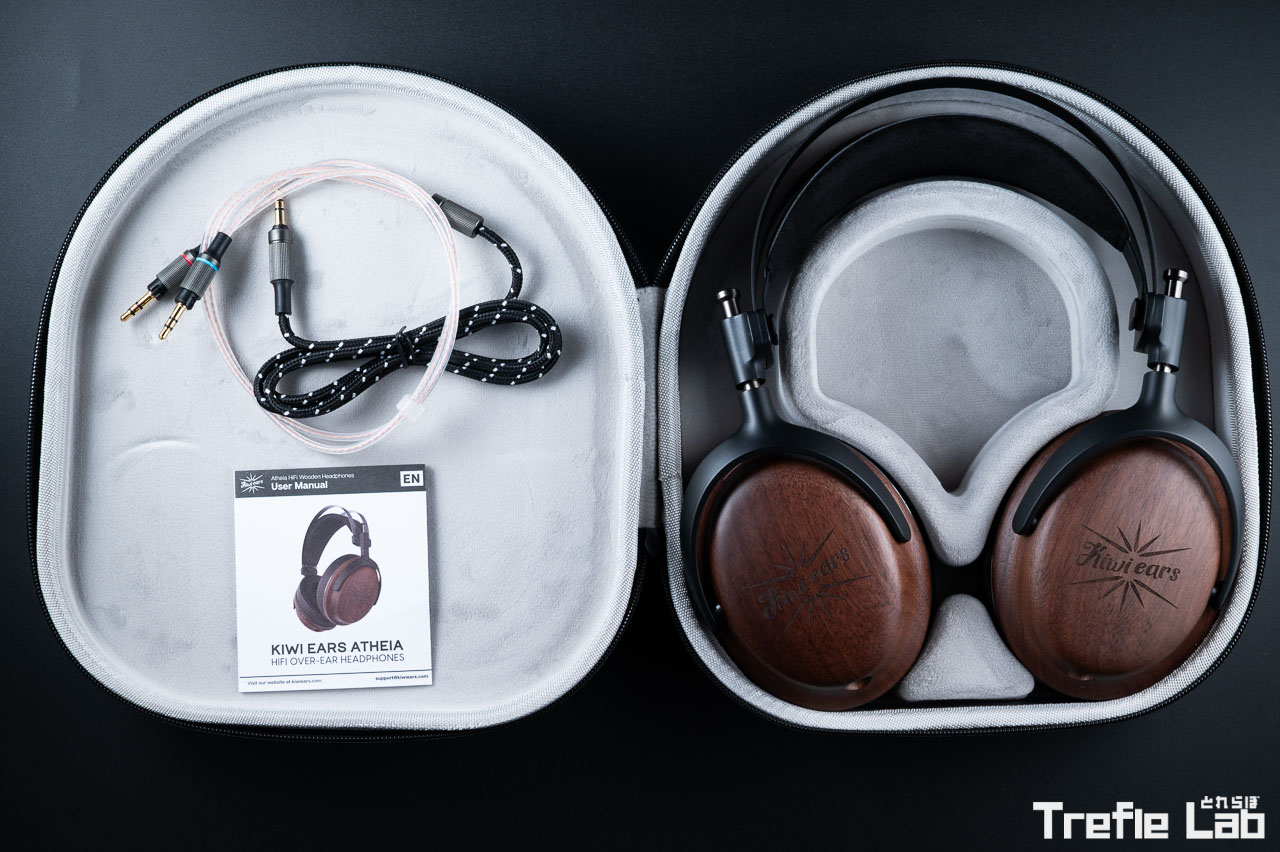 Kiwi Ears Atheia レビュー 木の温もり感じる拘りを感じるヘッドホン