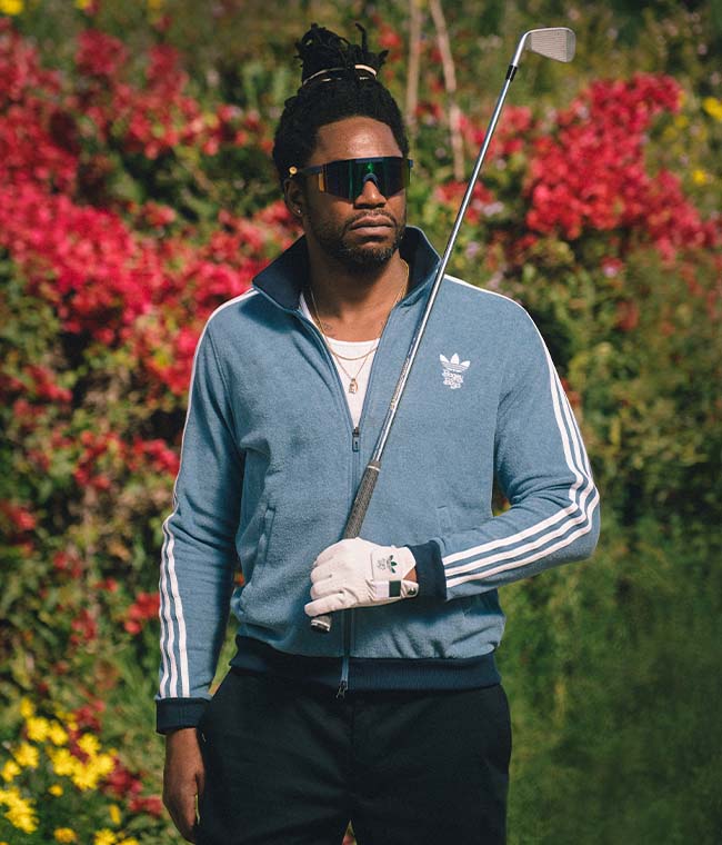adidas X Bogey Boys Full Zip Track Jacket Blue – TRENDYGOLF UK