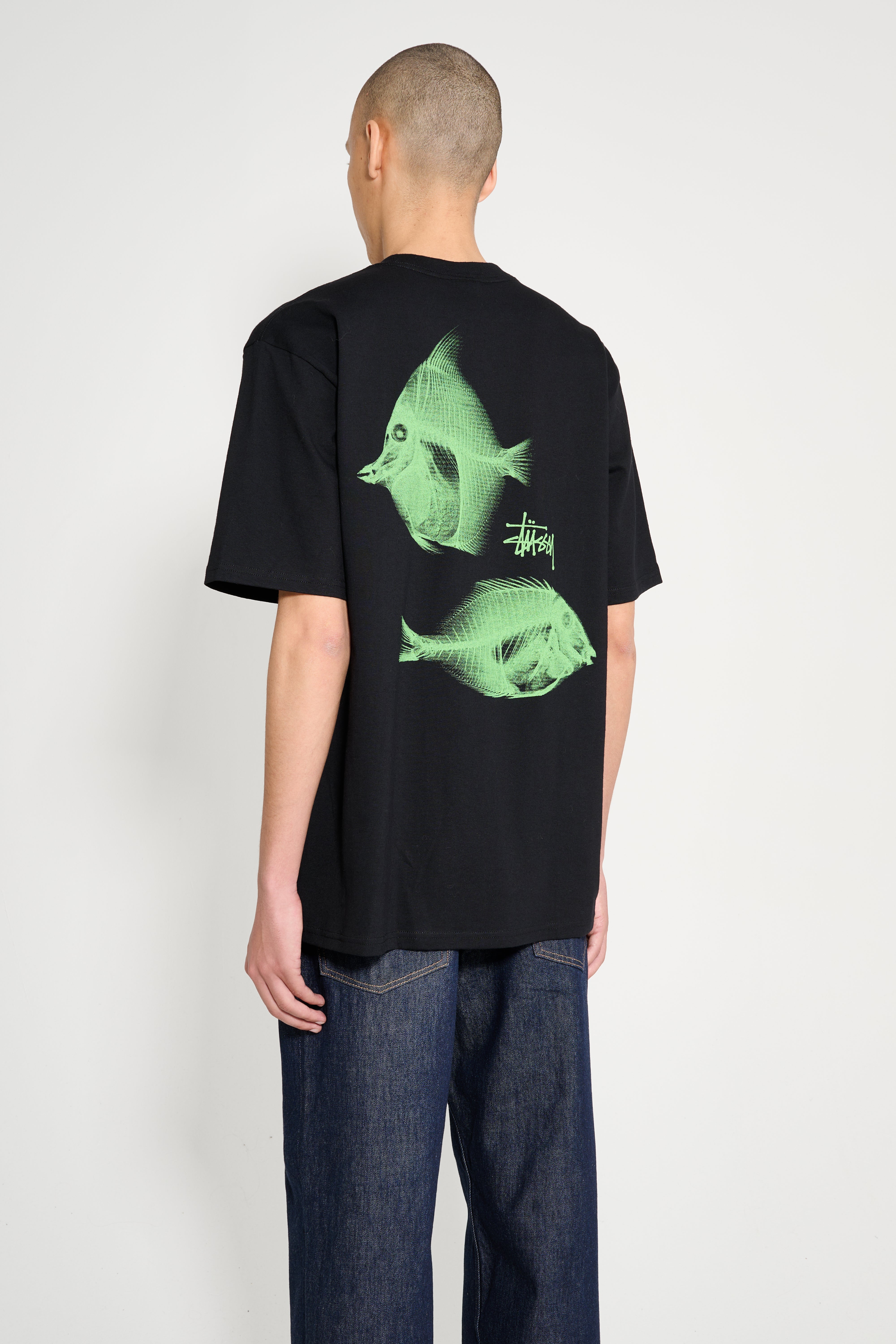 Stüssy X-Ray Fishin Tee Black – Très Bien