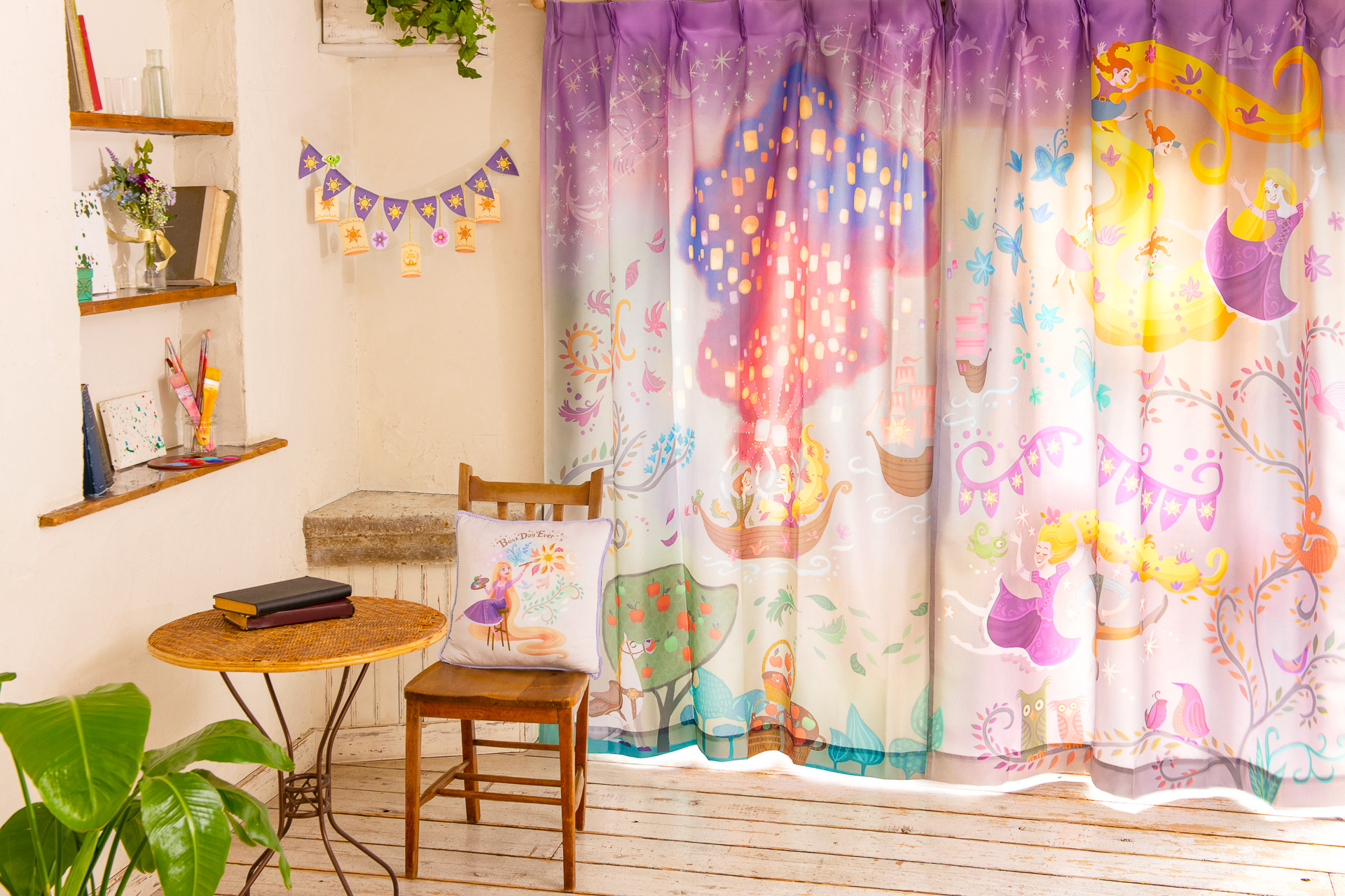 ファンタジースプリングスの新アイテム、自分のお部屋をラプンツェル