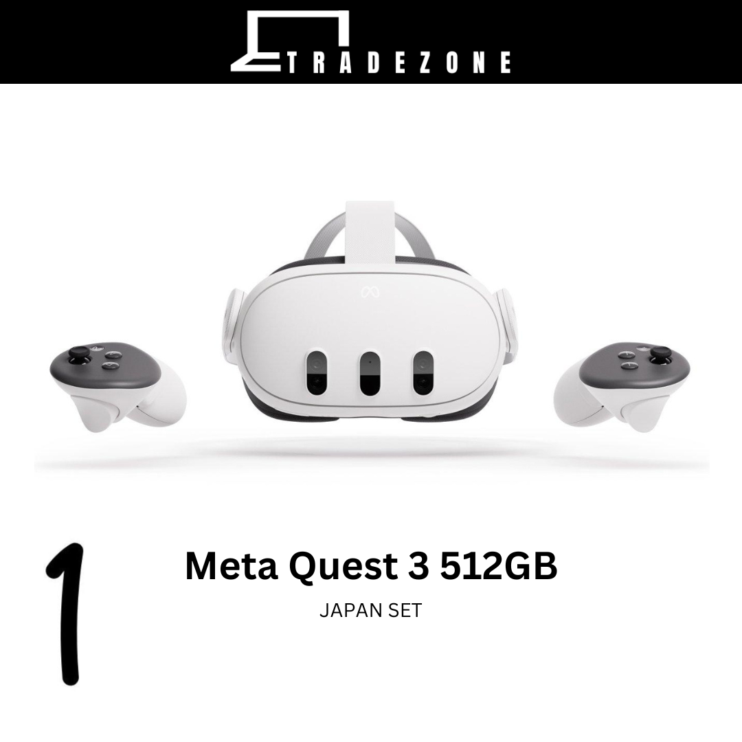 META QUEST 3 / 3S 128GB / 256GB / 512GB - Tradezone SG Pte LTD (HP