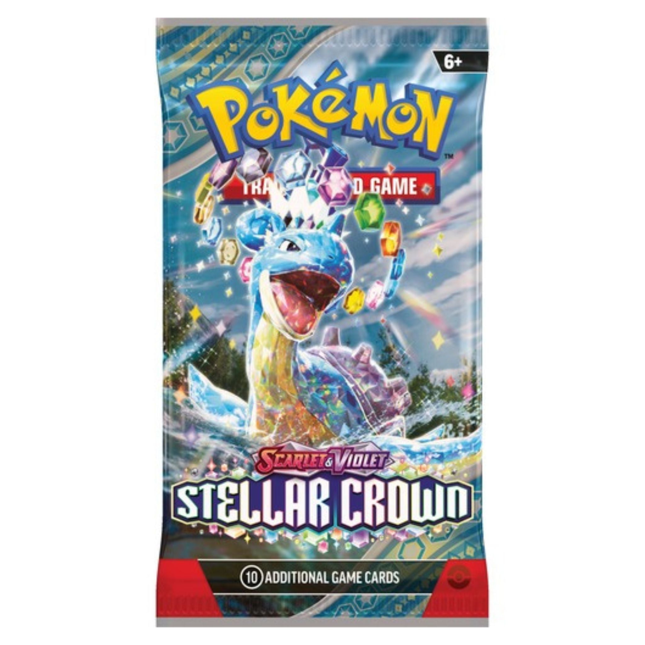 Pokemon Scarlet & Violet Stellar Crown Booster Pack – Trading Card